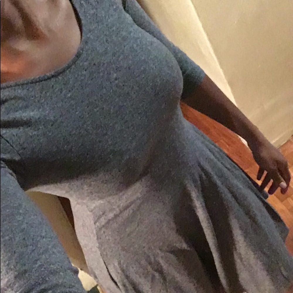 H&M grey dress